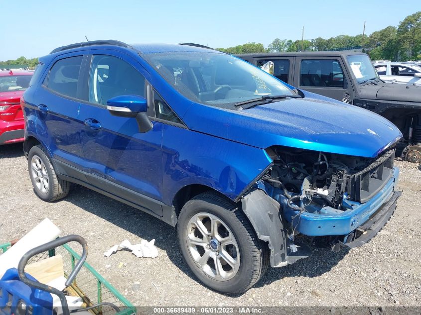 2020 FORD ECOSPORT SE - MAJ6S3GLXLC334258