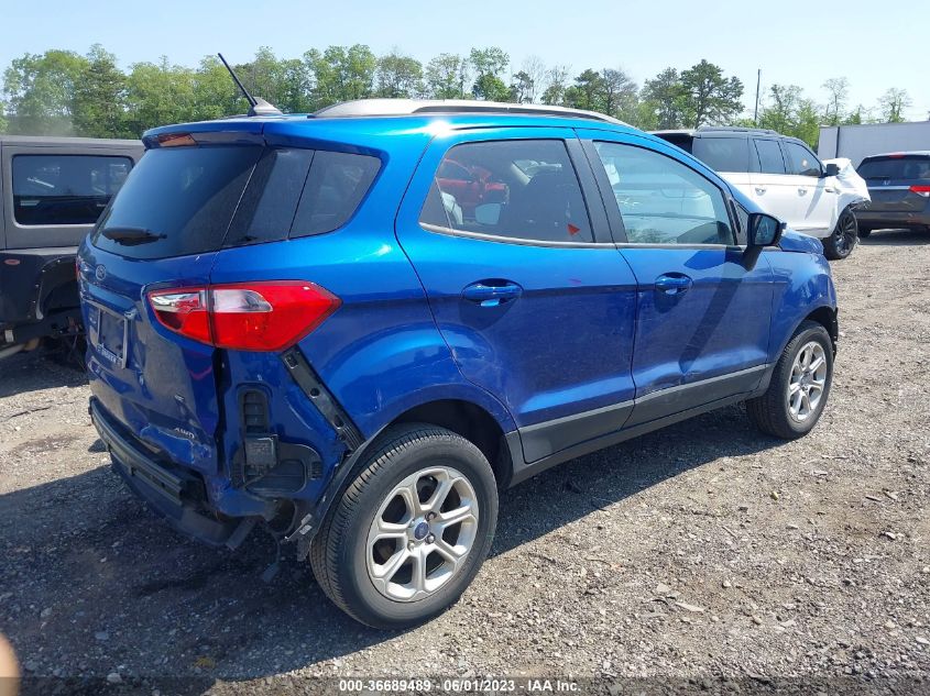 2020 FORD ECOSPORT SE - MAJ6S3GLXLC334258