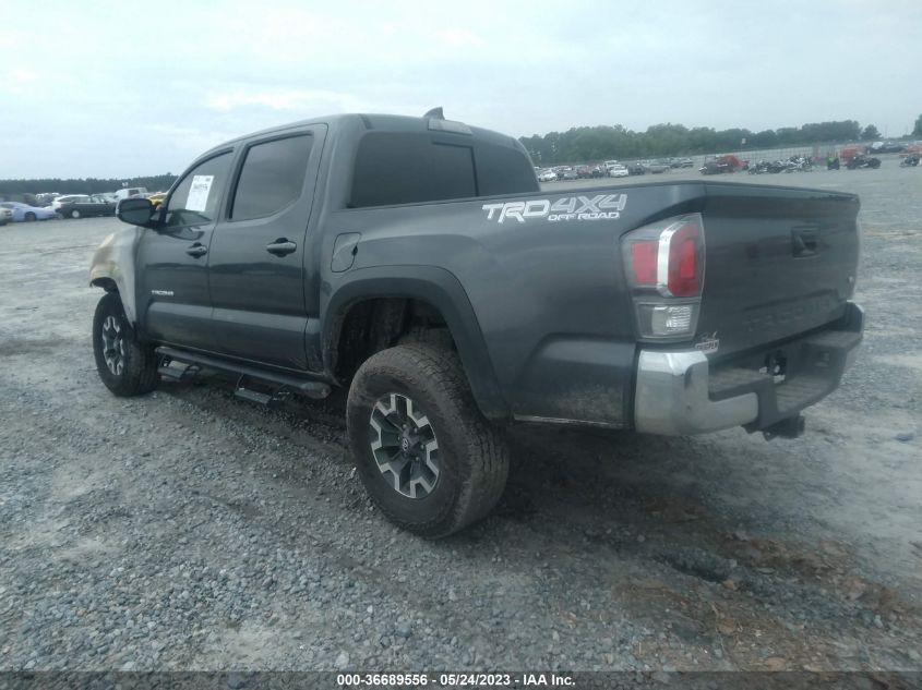 2022 TOYOTA TACOMA 4WD SR/SR5/TRD SPORT 3TMCZ5AN7NM532604