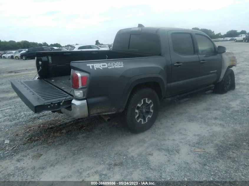 2022 TOYOTA TACOMA 4WD SR/SR5/TRD SPORT 3TMCZ5AN7NM532604