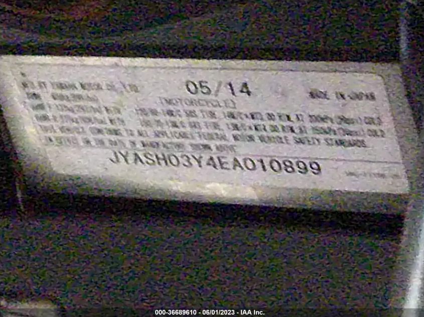 2014 YAMAHA YP400 - JYASH03Y4EA010899