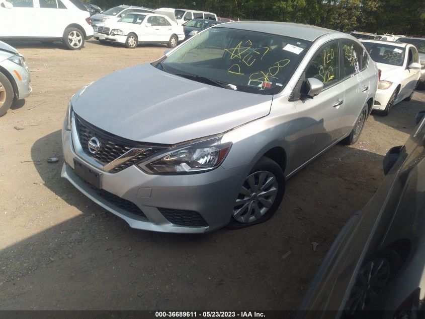 2016 NISSAN SENTRA SR/SL/S/SV/FE+ S - 3N1AB7AP7GY263544