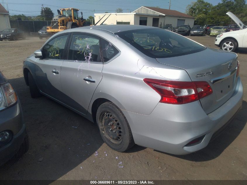 2016 NISSAN SENTRA SR/SL/S/SV/FE+ S - 3N1AB7AP7GY263544
