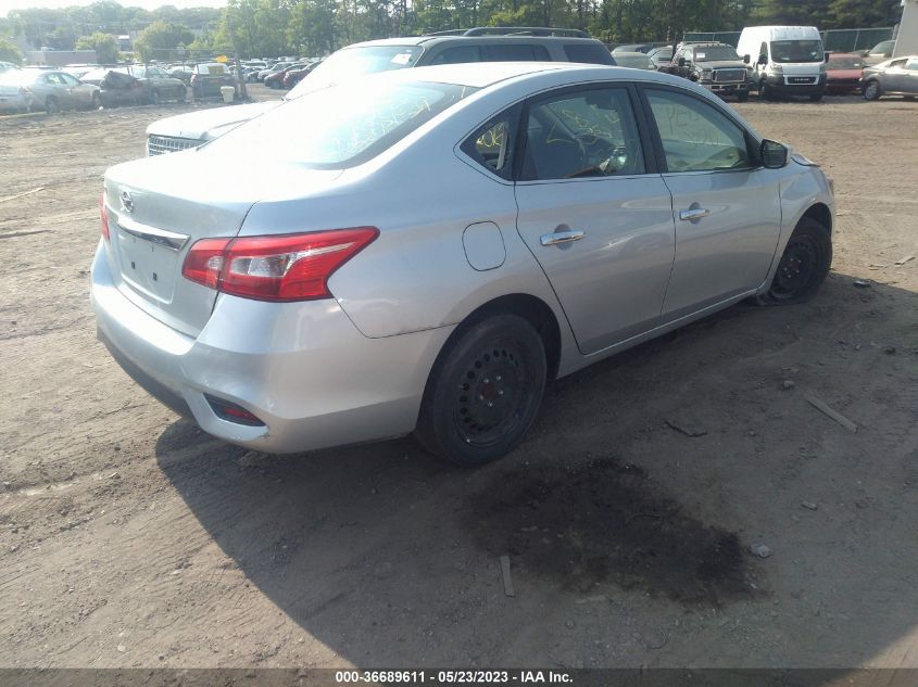 2016 NISSAN SENTRA SR/SL/S/SV/FE+ S - 3N1AB7AP7GY263544