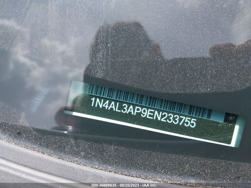 2014 NISSAN ALTIMA 2.5 S - 1N4AL3AP9EN233755