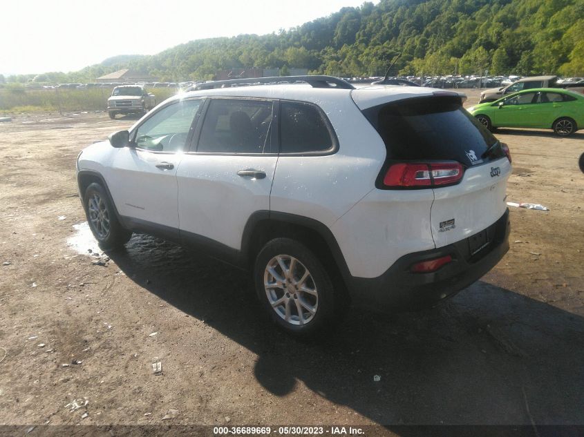 2016 JEEP CHEROKEE SPORT - 1C4PJMAB9GW220179