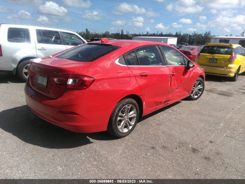 2019 CHEVROLET CRUZE LT - 1G1BE5SM0K7119919
