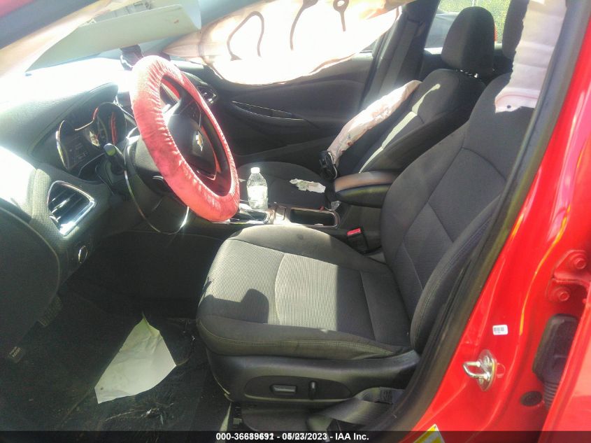 2019 CHEVROLET CRUZE LT - 1G1BE5SM0K7119919