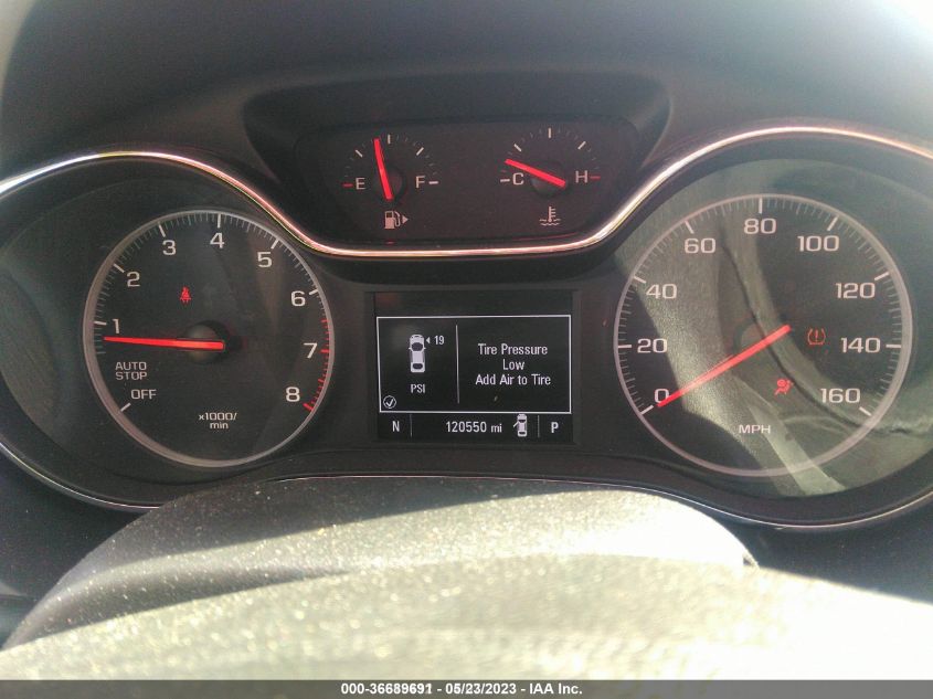 2019 CHEVROLET CRUZE LT - 1G1BE5SM0K7119919