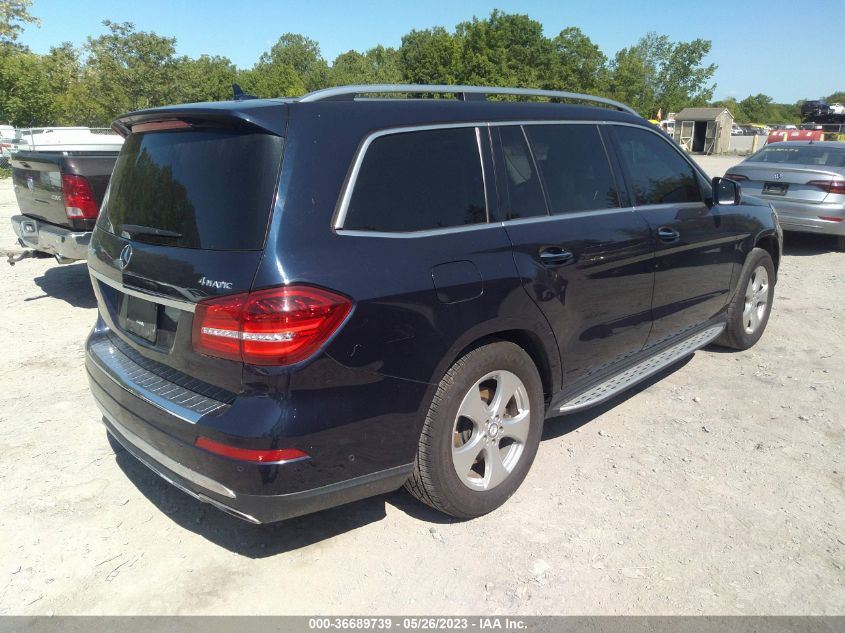 2017 MERCEDES-BENZ GLS GLS 450 - 4JGDF6EE2HA763310