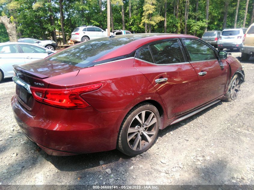 2016 NISSAN MAXIMA 3.5 PLATINUM - 1N4AA6AP7GC440019