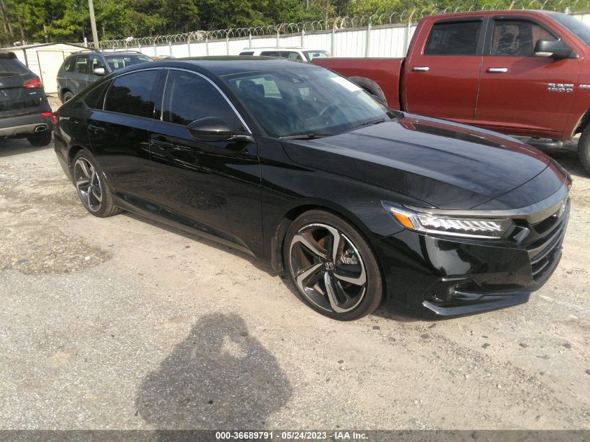 2022 HONDA ACCORD SEDAN SPORT SE - 1HGCV1F47NA099742
