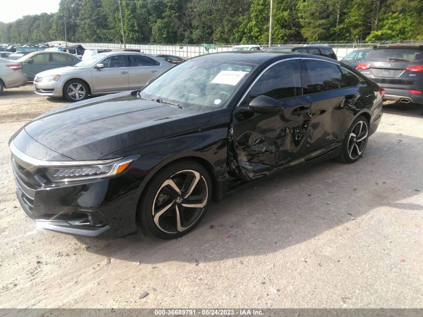 2022 HONDA ACCORD SEDAN SPORT SE - 1HGCV1F47NA099742