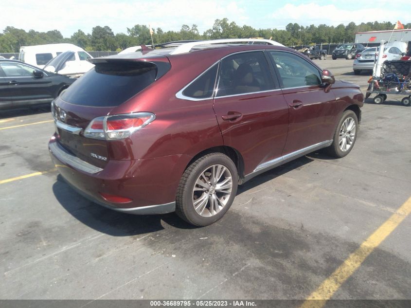 2013 LEXUS RX 350 - 2T2ZK1BA6DC097693