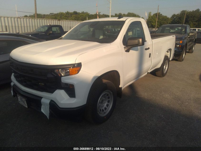 2023 CHEVROLET SILVERADO 1500 WORK TRUCK - 3GCNDAEK5PG226809
