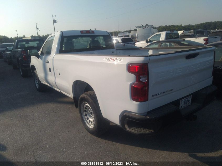 2023 CHEVROLET SILVERADO 1500 WORK TRUCK - 3GCNDAEK5PG226809