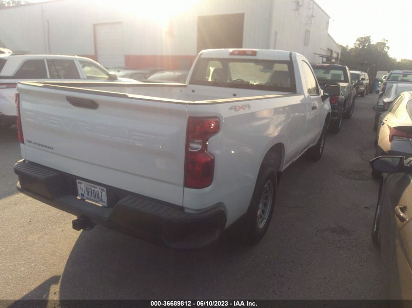 2023 CHEVROLET SILVERADO 1500 WORK TRUCK - 3GCNDAEK5PG226809