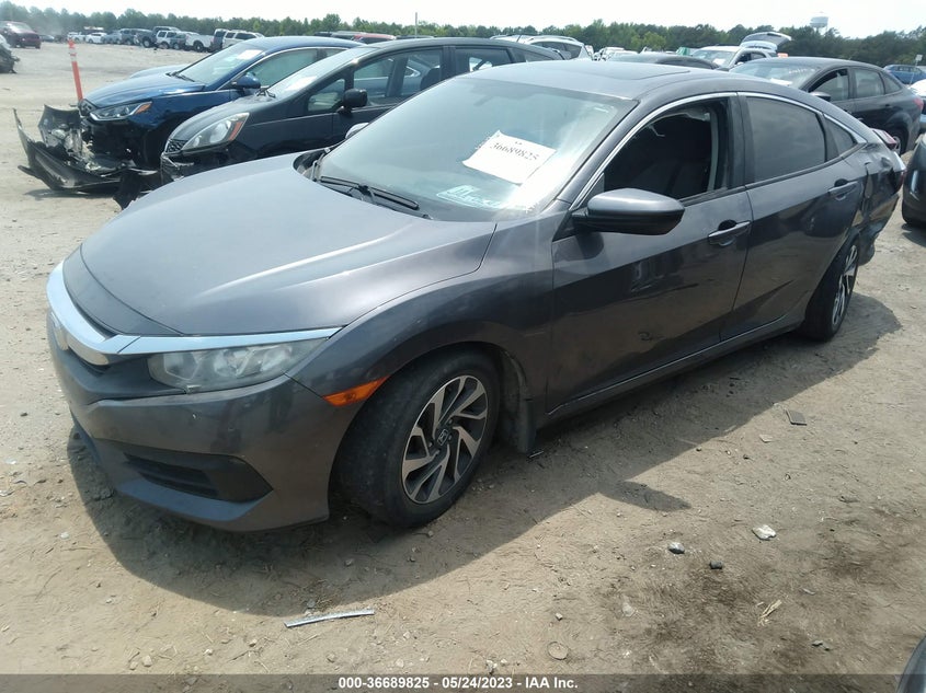 VIN 2HGFC2F74JH509119 2018 HONDA CIVIC SEDAN EX