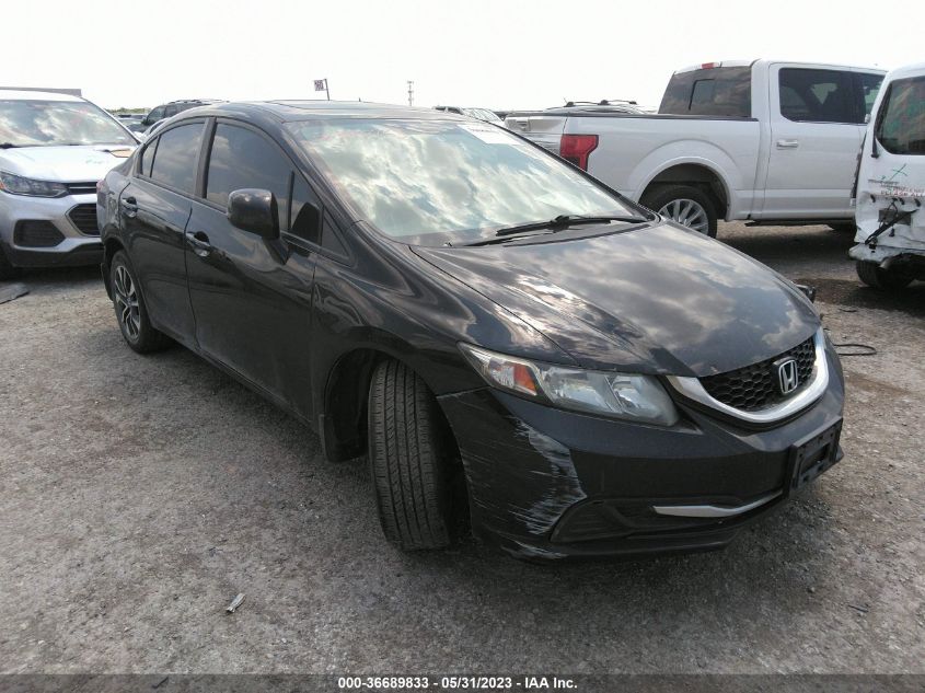 2013 HONDA CIVIC SDN EX - 19XFB2F89DE075712