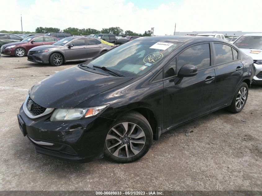 2013 HONDA CIVIC SDN EX - 19XFB2F89DE075712