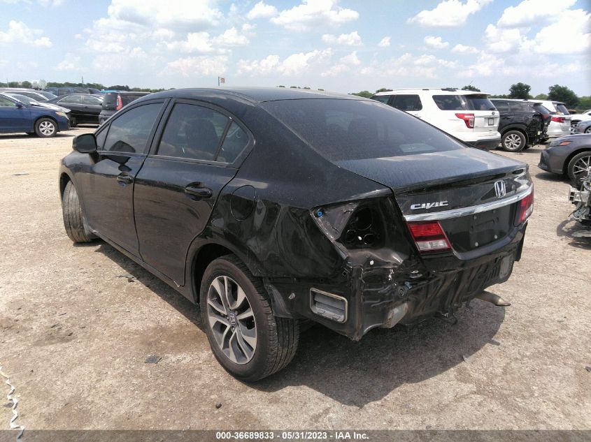 2013 HONDA CIVIC SDN EX - 19XFB2F89DE075712