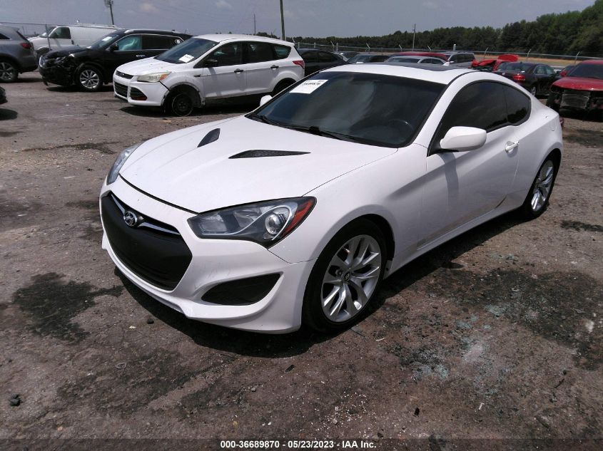 2013 HYUNDAI GENESIS COUPE 2.0T PREMIUM KMHHT6KD0DU083954