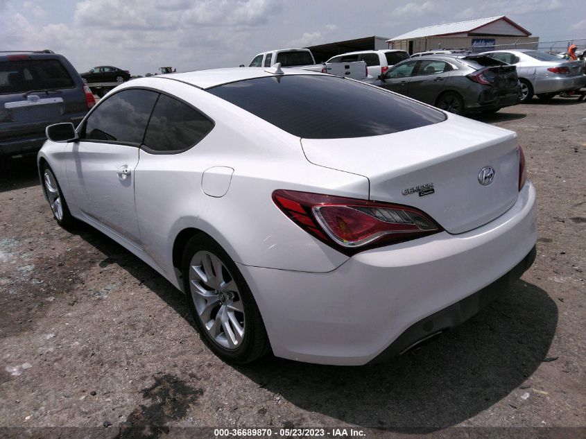 2013 HYUNDAI GENESIS COUPE 2.0T PREMIUM KMHHT6KD0DU083954