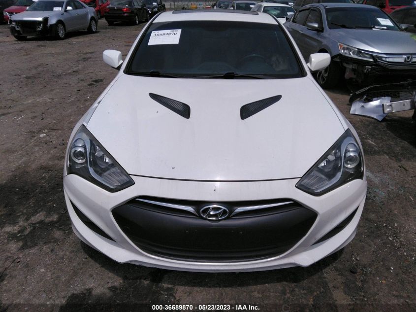2013 HYUNDAI GENESIS COUPE 2.0T PREMIUM KMHHT6KD0DU083954