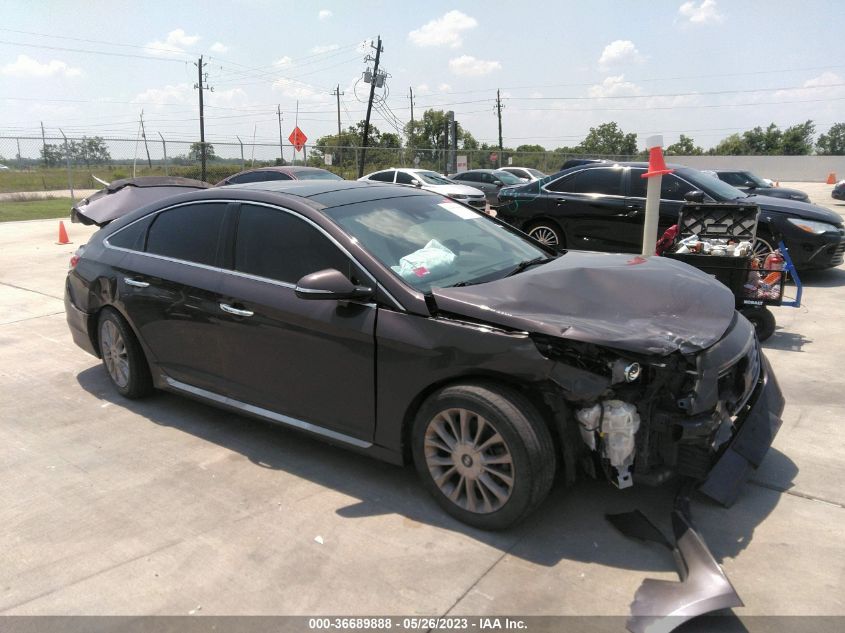 2015 HYUNDAI SONATA 2.4L LIMITED - 5NPE34AF1FH102619