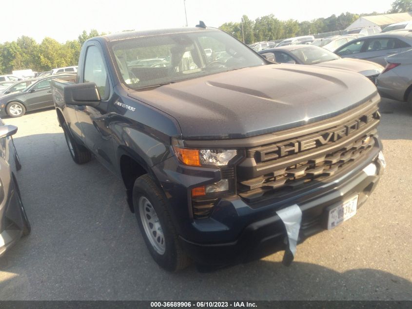 2023 CHEVROLET SILVERADO 1500 WORK TRUCK - 3GCNAAEK7PG226819