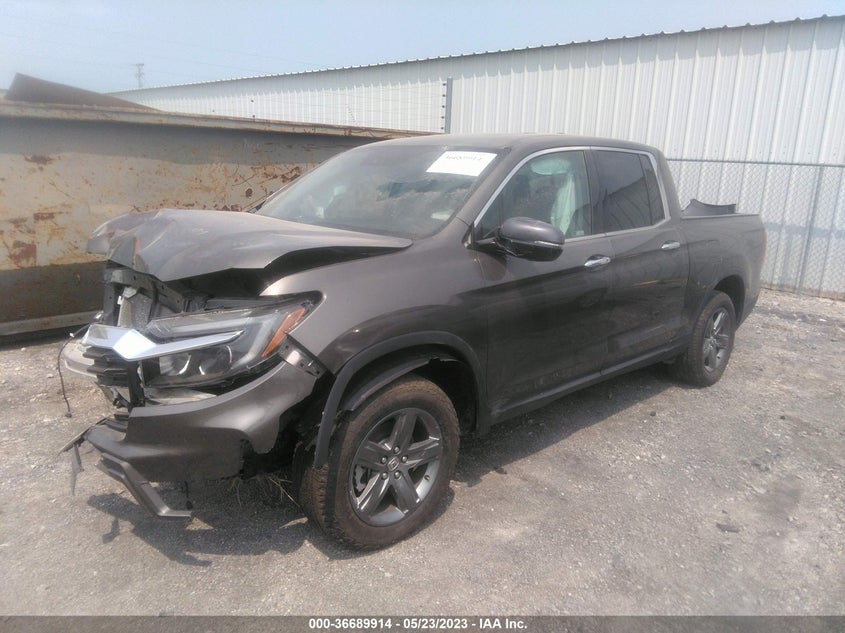 VIN 5FPYK3F70MB023800 2021 HONDA RIDGELINE RTL-E