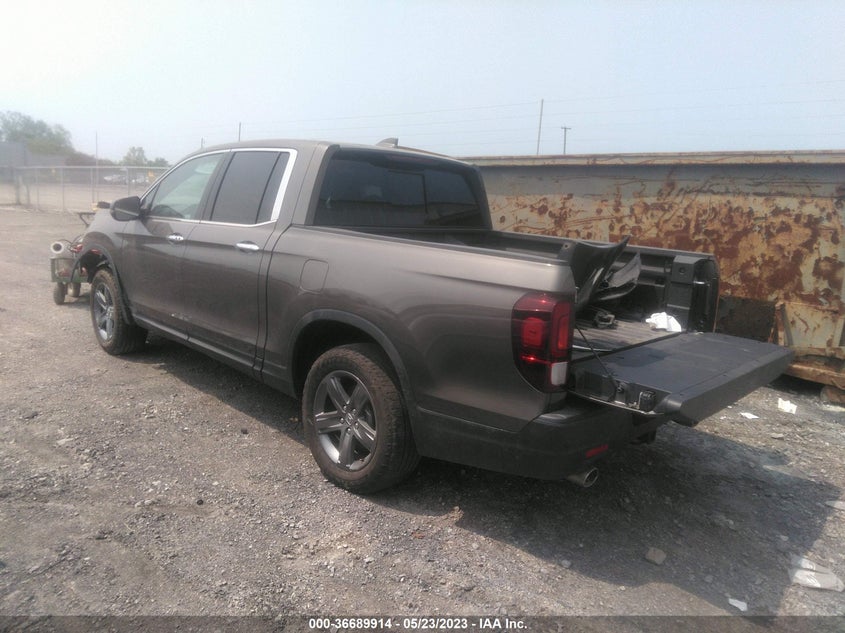 VIN 5FPYK3F70MB023800 2021 HONDA RIDGELINE RTL-E