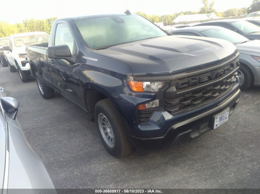 2023 CHEVROLET SILVERADO 1500 WORK TRUCK - 3GCNAAEK7PG226545