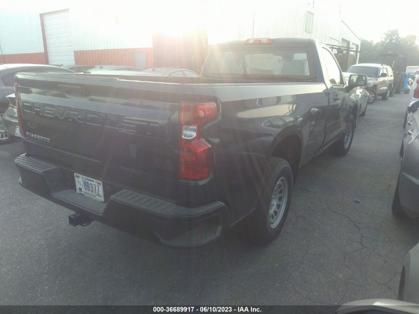 2023 CHEVROLET SILVERADO 1500 WORK TRUCK - 3GCNAAEK7PG226545