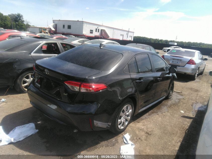 2022 TOYOTA COROLLA LE - JTDEPMAE0NJ209548