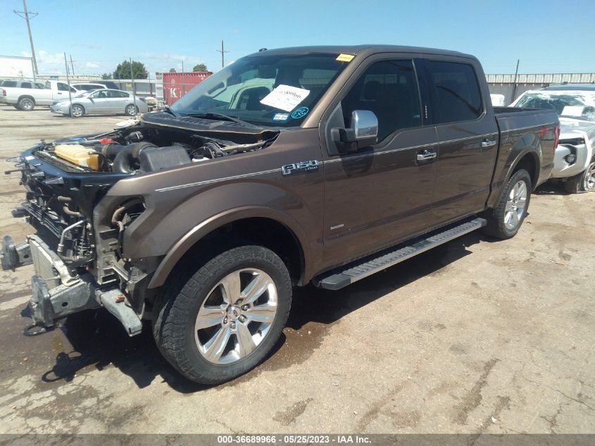 2016 FORD F-150 XLT/XL/LARIAT/PLATINUM - 1FTEW1EG0GKF47557