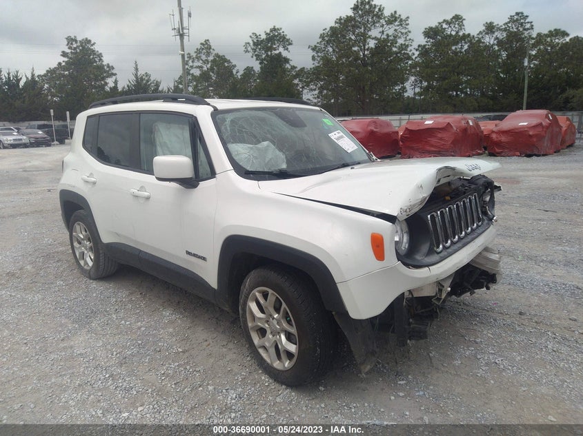 VIN ZACCJABB8HPE87386 2017 JEEP RENEGADE LATITUDE
