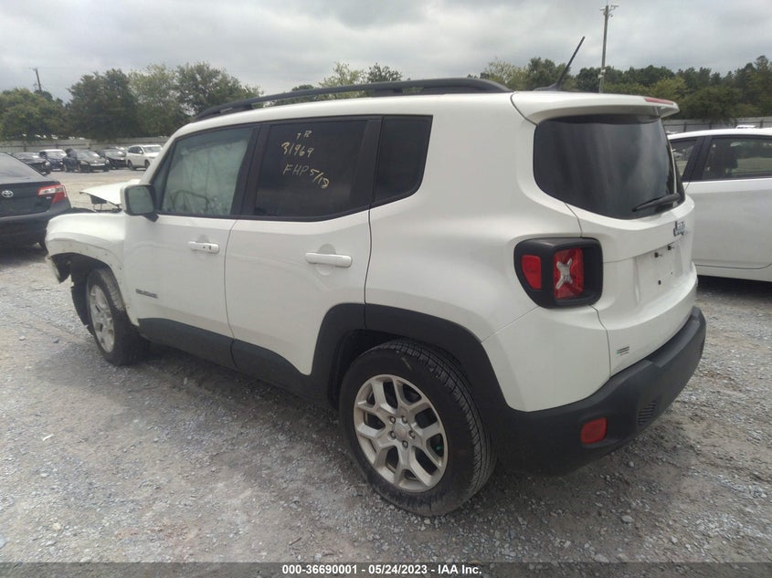 VIN ZACCJABB8HPE87386 2017 JEEP RENEGADE LATITUDE