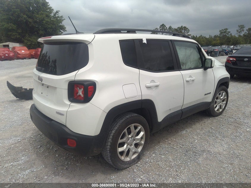 VIN ZACCJABB8HPE87386 2017 JEEP RENEGADE LATITUDE