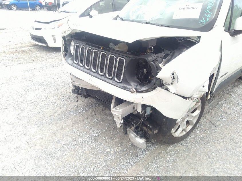 VIN ZACCJABB8HPE87386 2017 JEEP RENEGADE LATITUDE