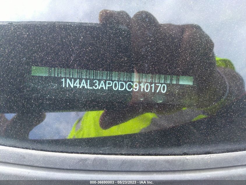 2013 NISSAN ALTIMA 2.5 SV - 1N4AL3AP0DC910170