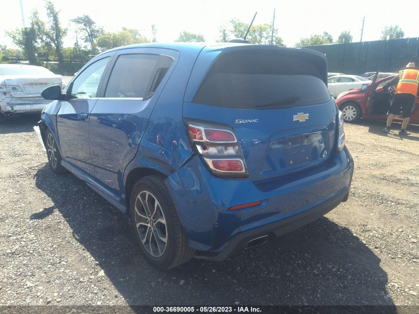 2017 CHEVROLET SONIC LT - 1G1JD6SG6H4131405
