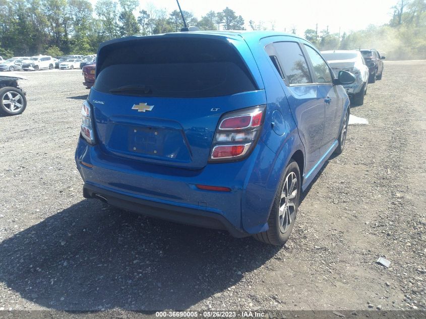 2017 CHEVROLET SONIC LT - 1G1JD6SG6H4131405