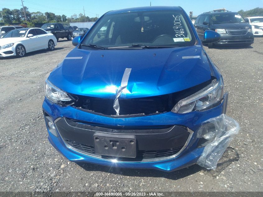 2017 CHEVROLET SONIC LT - 1G1JD6SG6H4131405