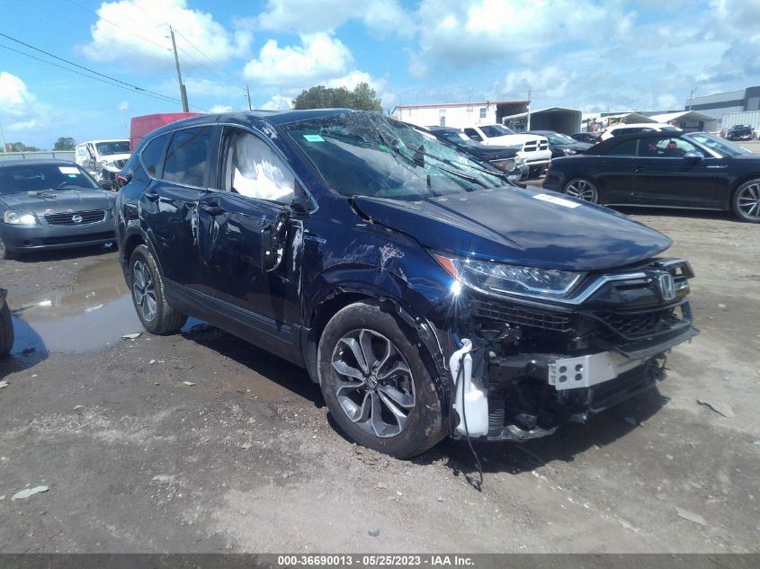 2022 HONDA CR-V HYBRID EX - 5J6RT6H54NL010516