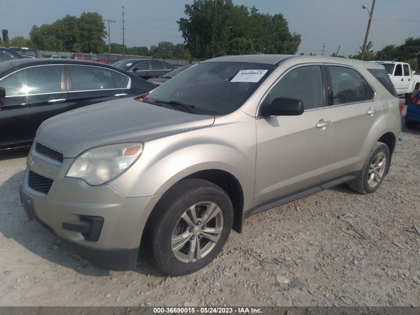 2013 CHEVROLET EQUINOX LS - 2GNALBEK9D6246194