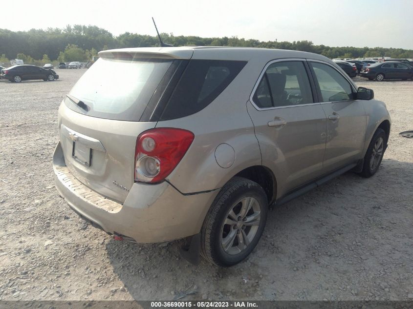 2013 CHEVROLET EQUINOX LS - 2GNALBEK9D6246194