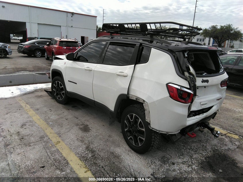 VIN 3C4NJDDB2KT775802 2019 JEEP COMPASS TRAILHAWK