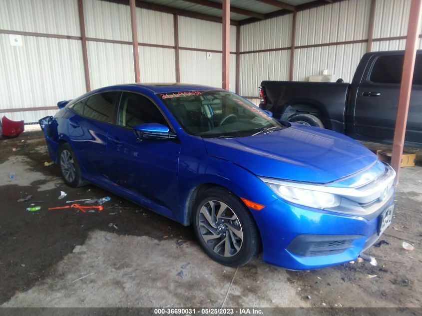 2018 HONDA CIVIC SEDAN EX - 19XFC2F7XJE015079