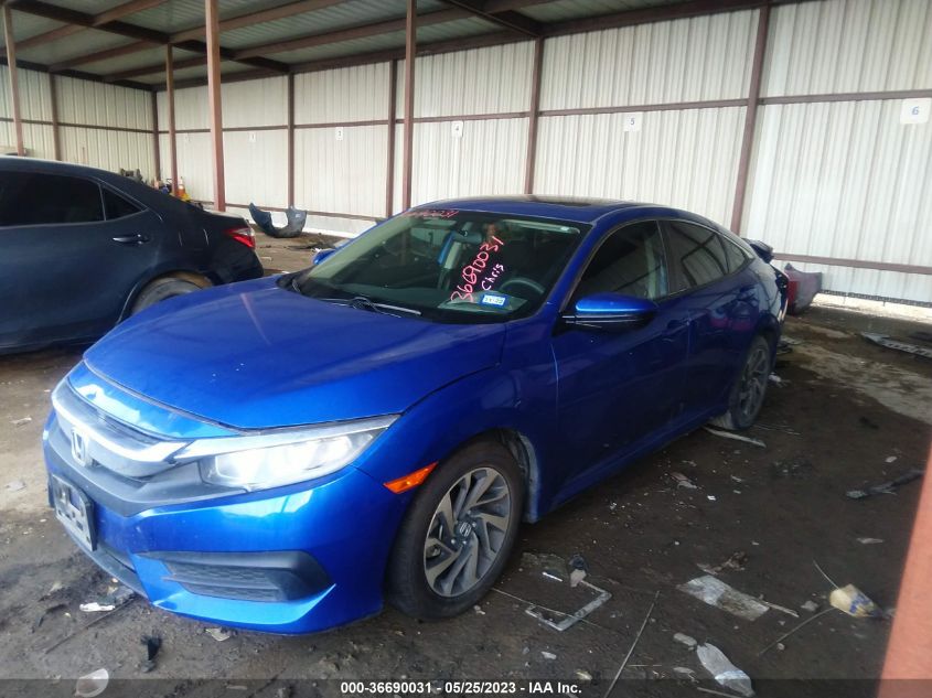 2018 HONDA CIVIC SEDAN EX - 19XFC2F7XJE015079